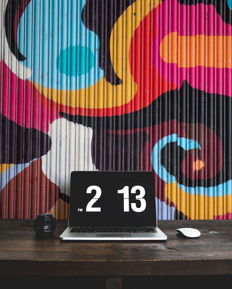 Colourful Graffiti Art Wall Mural-Wall Mural-Eazywallz