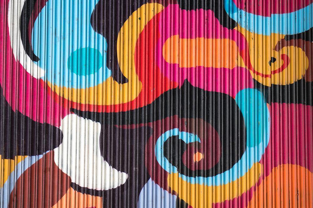 Colourful Graffiti Art Wall Mural-Wall Mural-Eazywallz