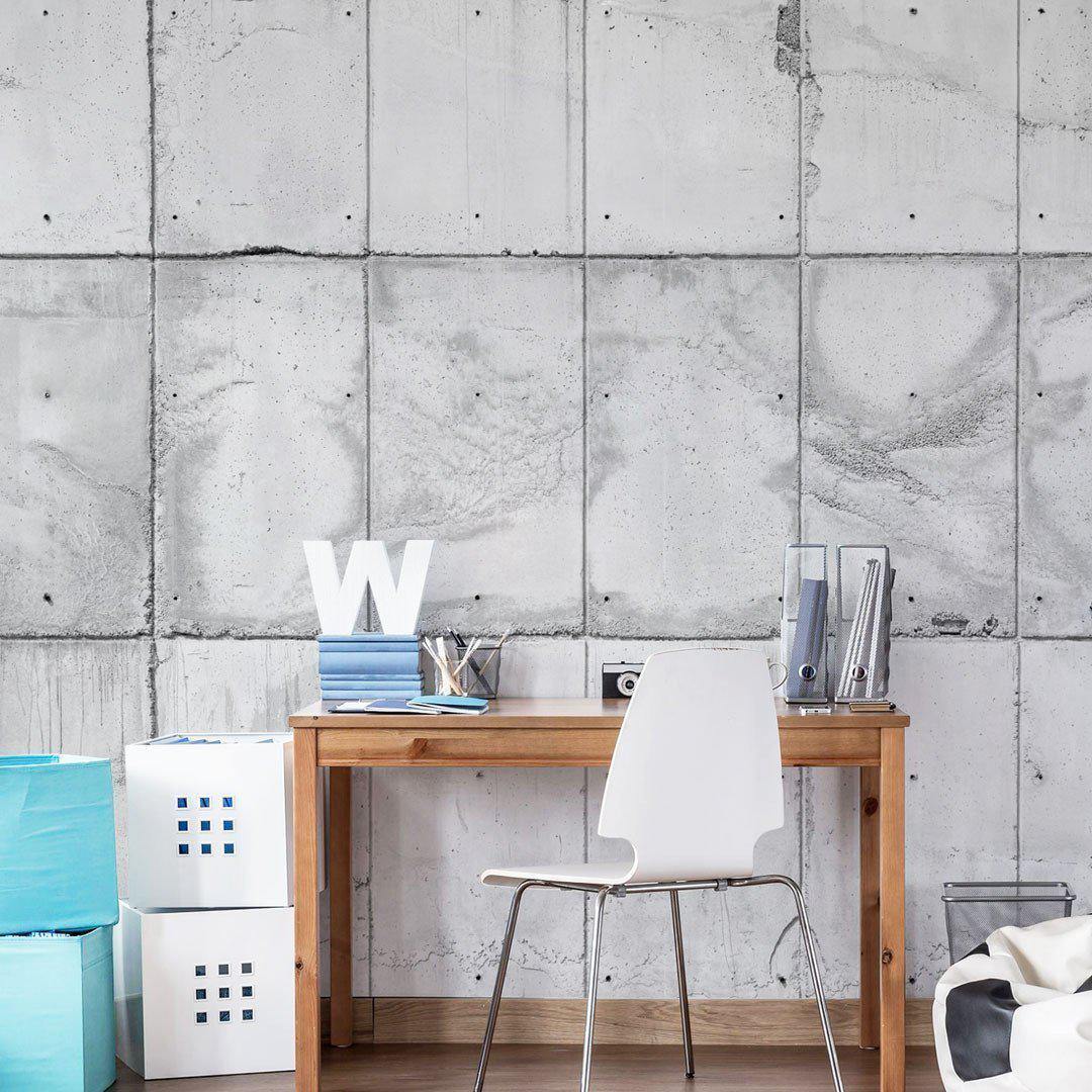 Concrete Texture Wall Mural-Wall Mural-Eazywallz