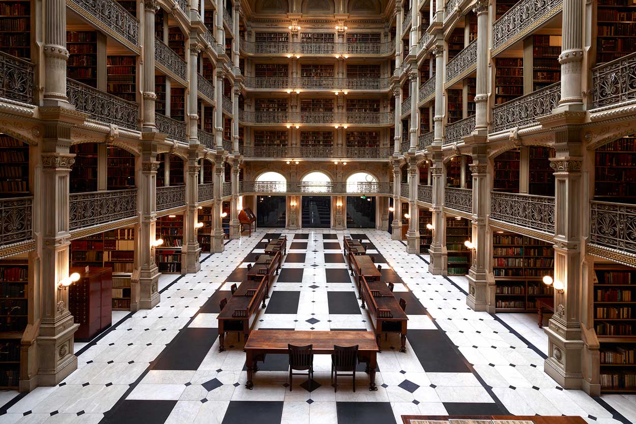 Congress Library Wall Mural-Wall Mural-Eazywallz