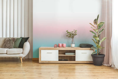 Cotton Candy Ombre Wall Mural-Wall Mural-Eazywallz