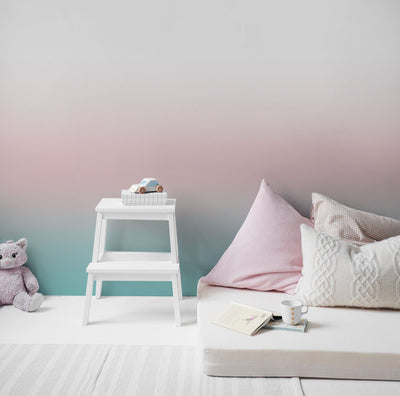 Cotton Candy Ombre Wallpaper #151-Repeat Pattern Wallpaper-Eazywallz