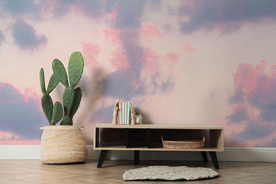 Cotton Candy Sky Wall Mural-Wall Mural-Eazywallz