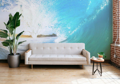 Crashing Ocean Wave Wall Mural-Wall Mural-Eazywallz
