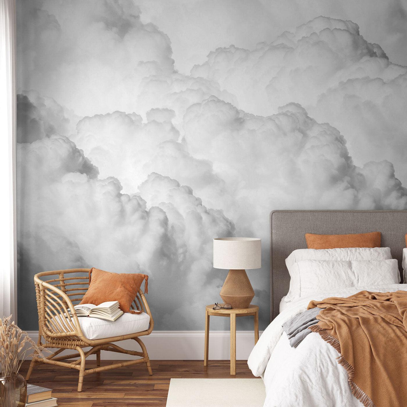 Cumulus Clouds Wall Mural-Wall Mural-Eazywallz