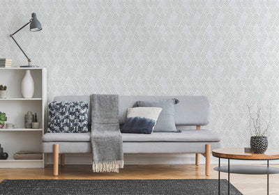 Curving Leaves Wallpaper #309-Repeat Pattern Wallpaper-Eazywallz