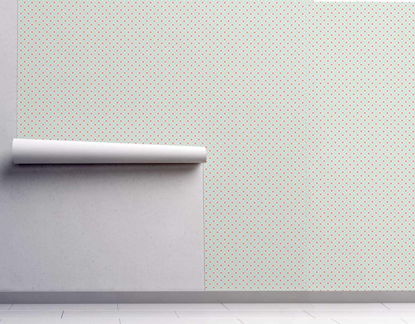 Daisies Wallpaper #073-Repeat Pattern Wallpaper-Eazywallz