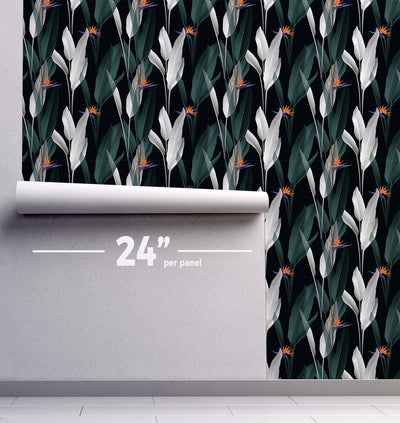 Dark Jungle 2 Wallpaper #190-Repeat Pattern Wallpaper-Eazywallz