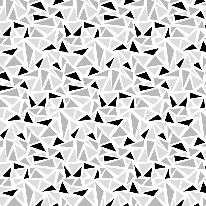 Dark Mosaic Triangle Pattern-Wall Mural-Eazywallz