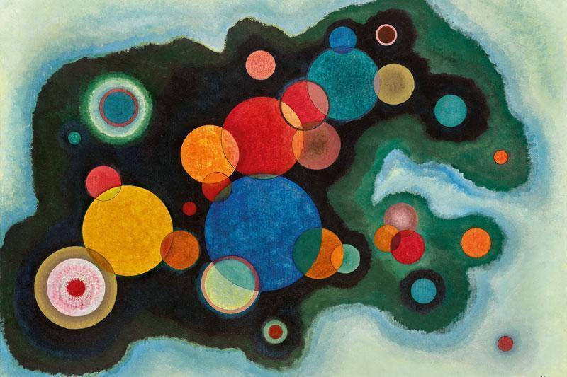 Deepened Impulse Oil Painting-Wall Mural-Eazywallz