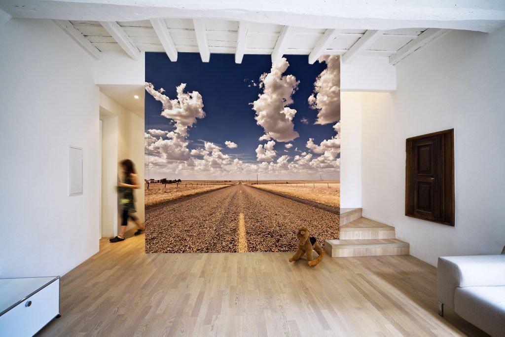 Desert Road Trip Wall Mural-Wall Mural-Eazywallz