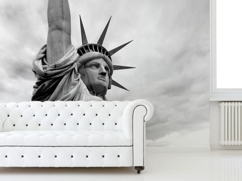 Detail of the Statue of Liberty Wall Mural-Wall Mural-Eazywallz