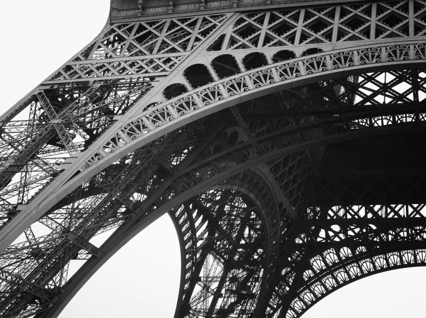 Detailed Eiffel Tower View Wall Mural-Wall Mural-Eazywallz