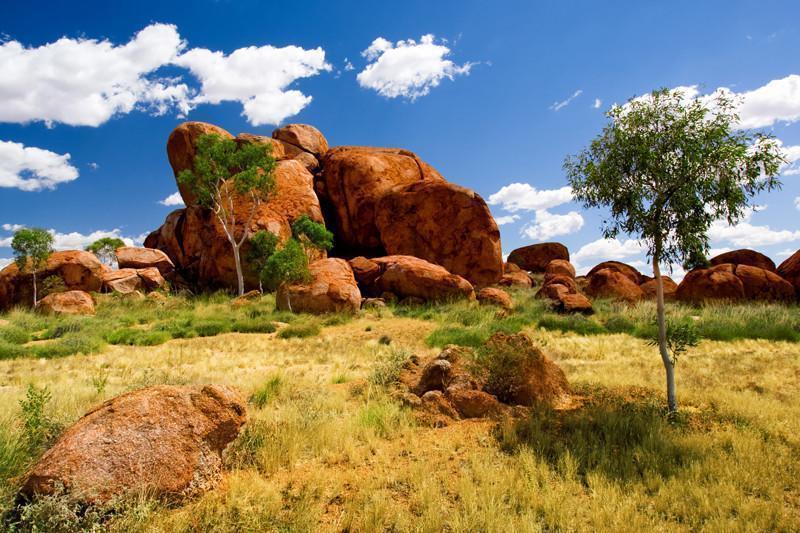 Devils Marbles in Northern Territory Wall Mural-Wall Mural-Eazywallz