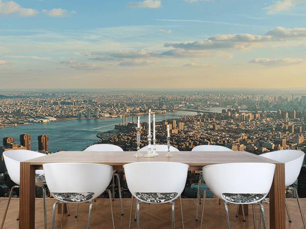 Downtown Manhattan Wall Mural-Wall Mural-Eazywallz