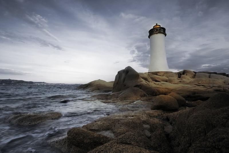 Dramatic lighthouse, USA Wall Mural-Wall Mural-Eazywallz