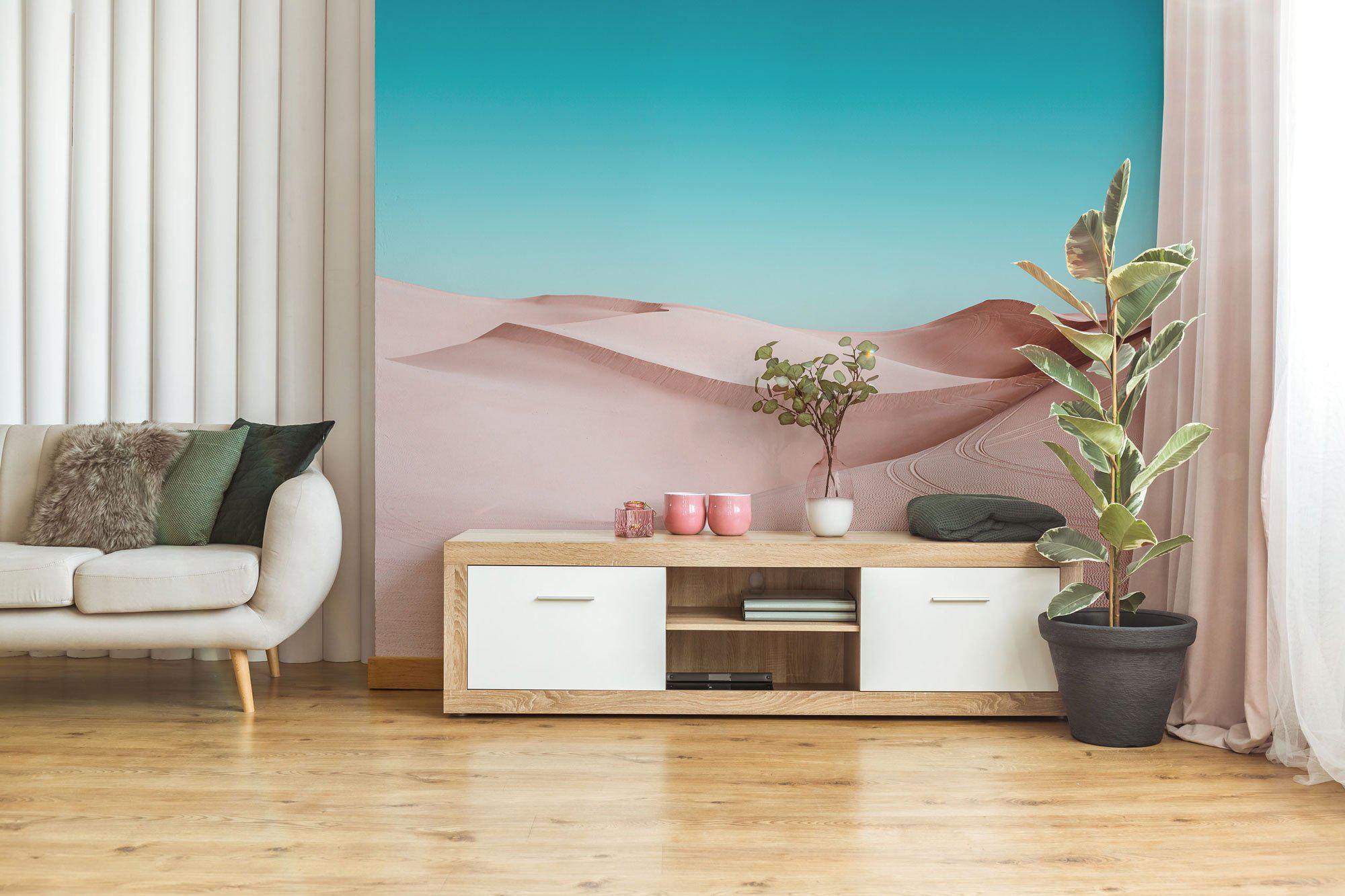 Dreamy Desert Landscape Wall Mural-Wall Mural-Eazywallz