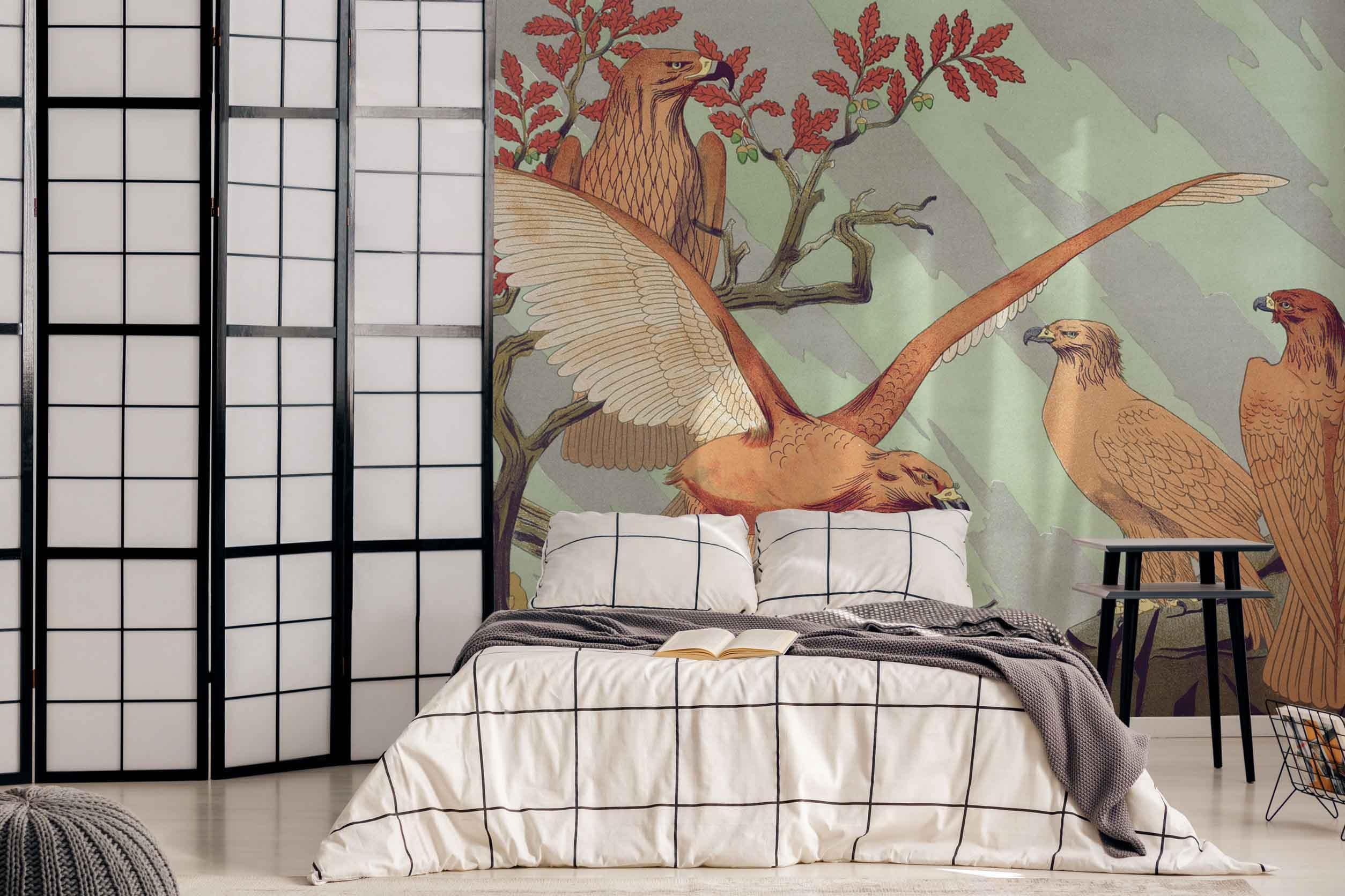 Eagle Animal Art Decor Wall Mural-Wall Mural-Eazywallz
