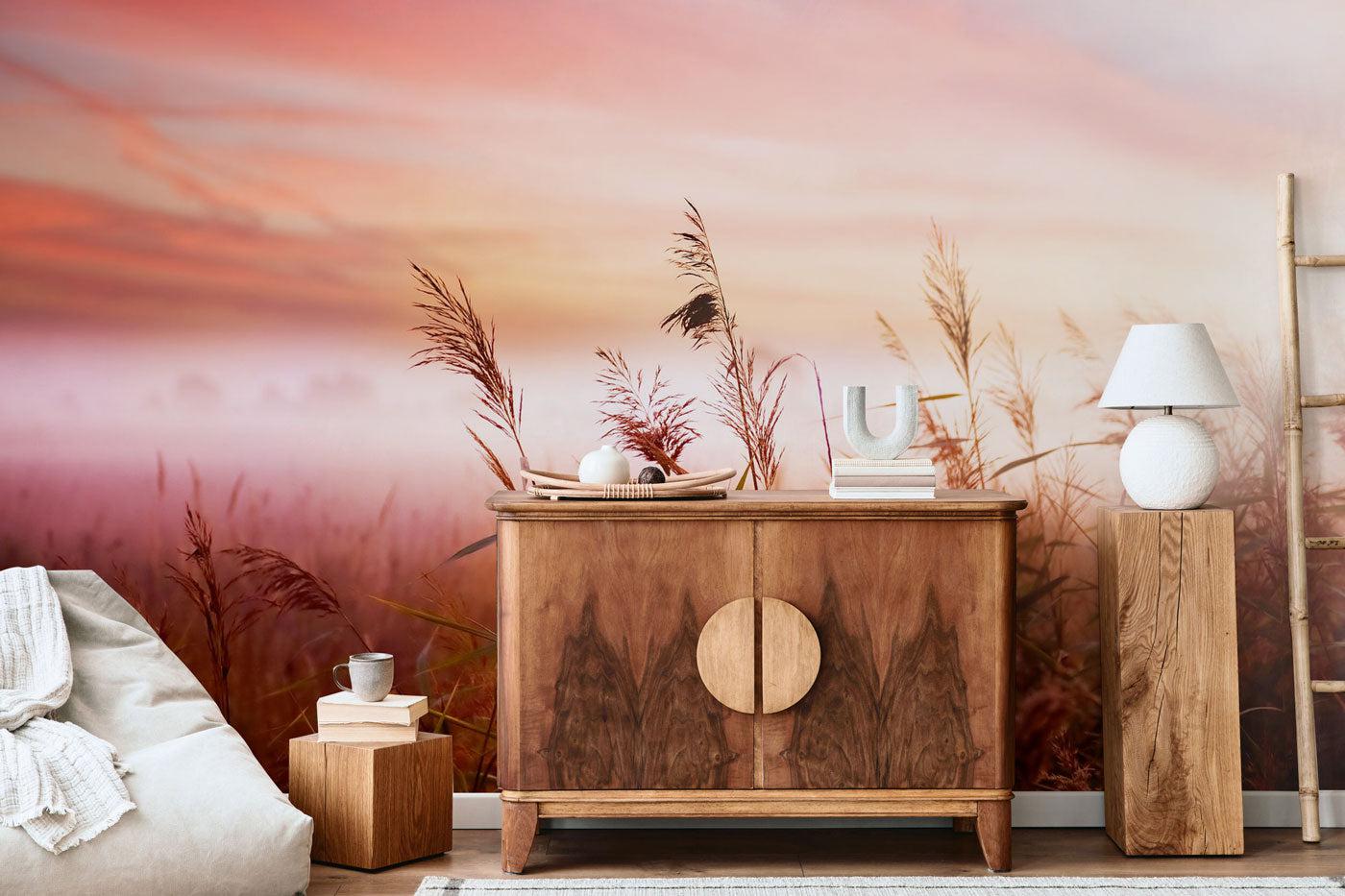 Early Morning Mist Wall Mural-Wall Mural-Eazywallz