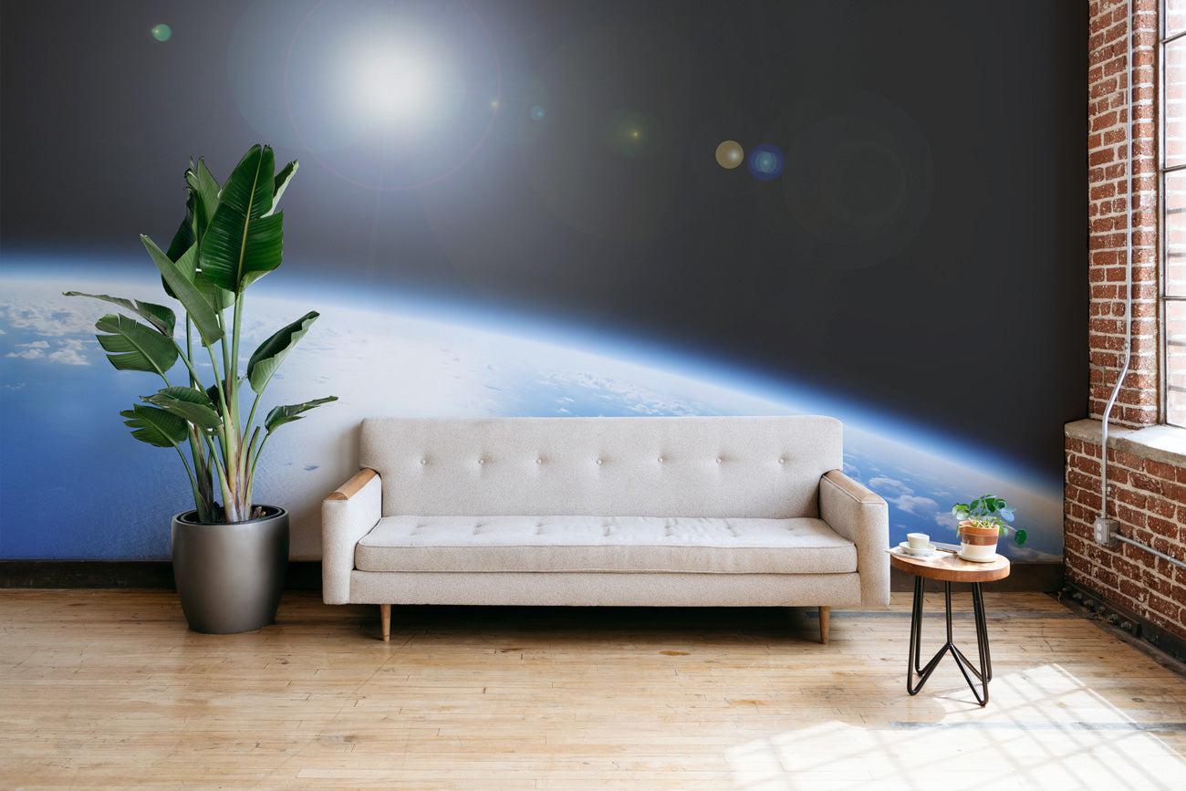 Earth from space Wall Mural-Wall Mural-Eazywallz