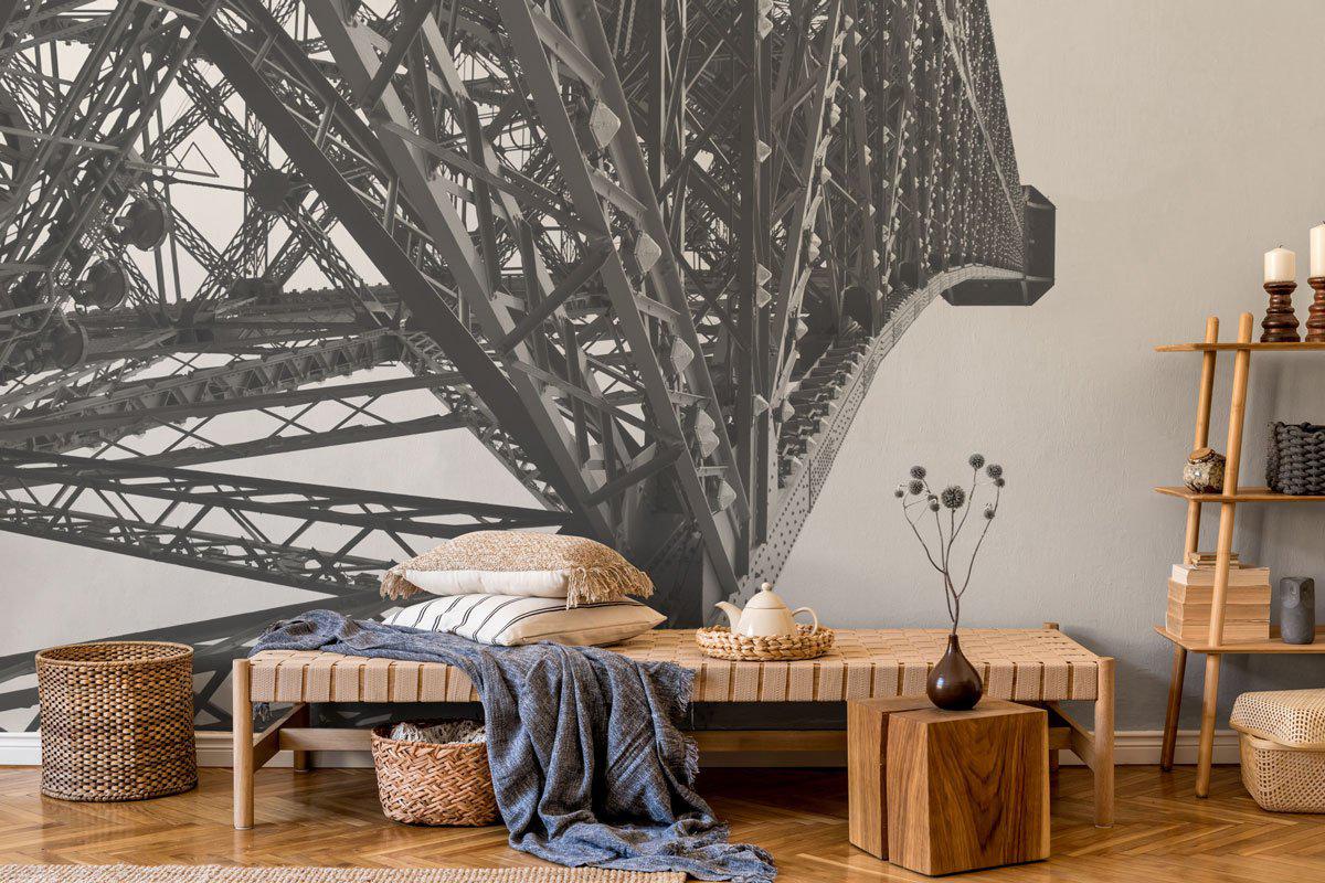 Eiffel Tower detail, France Wall Mural-Wall Mural-Eazywallz