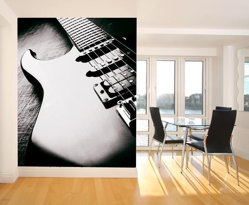 Electric Guitar Wall Mural-Wall Mural-Eazywallz