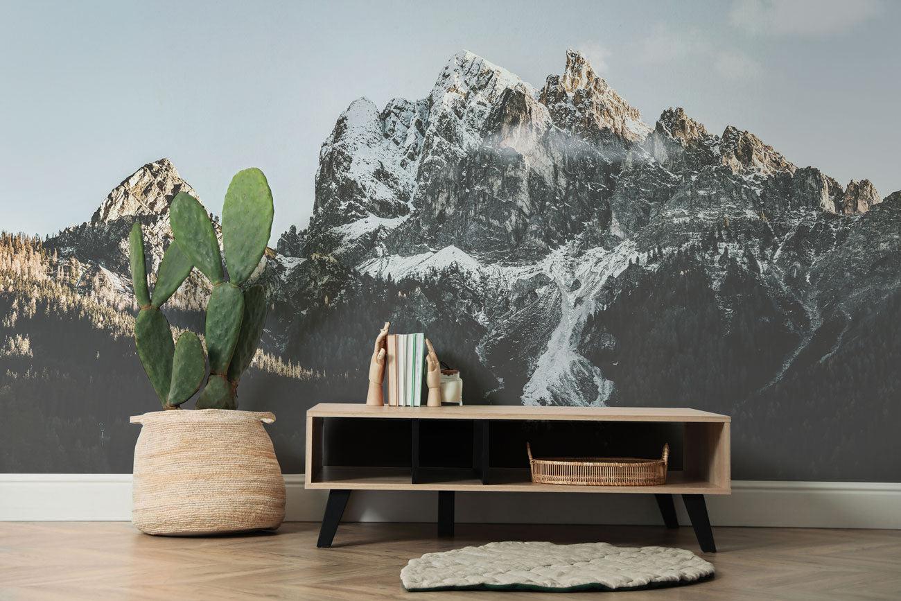 European Mountains 2 Wall Mural-Wall Mural-Eazywallz