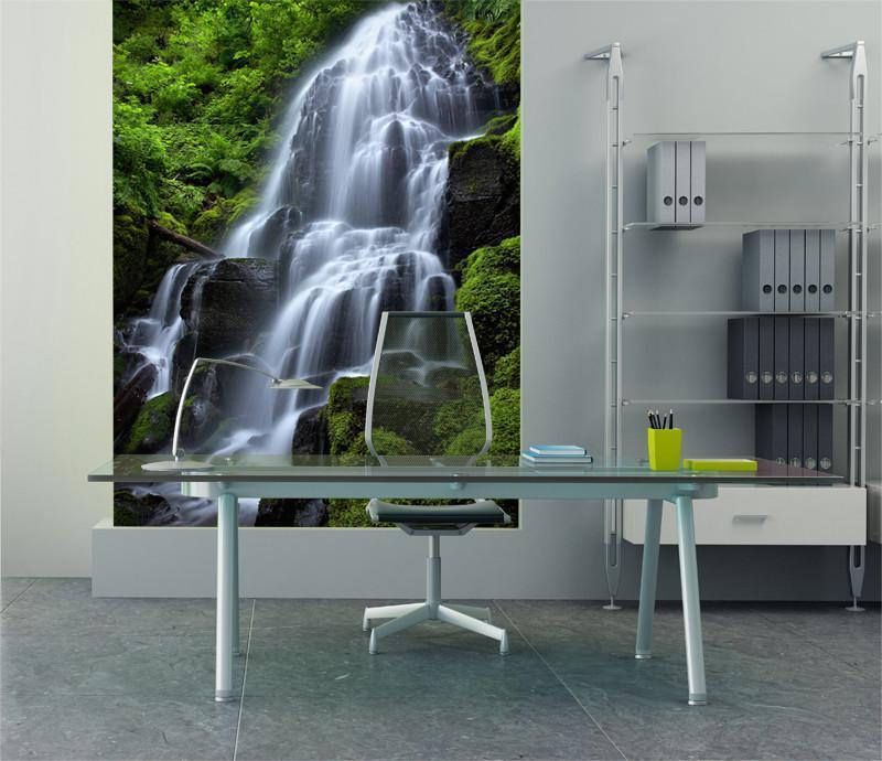 Fairy Falls Wall Mural-Wall Mural-Eazywallz
