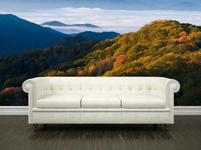 Fall colors in the Mountains Wall Mural-Wall Mural-Eazywallz