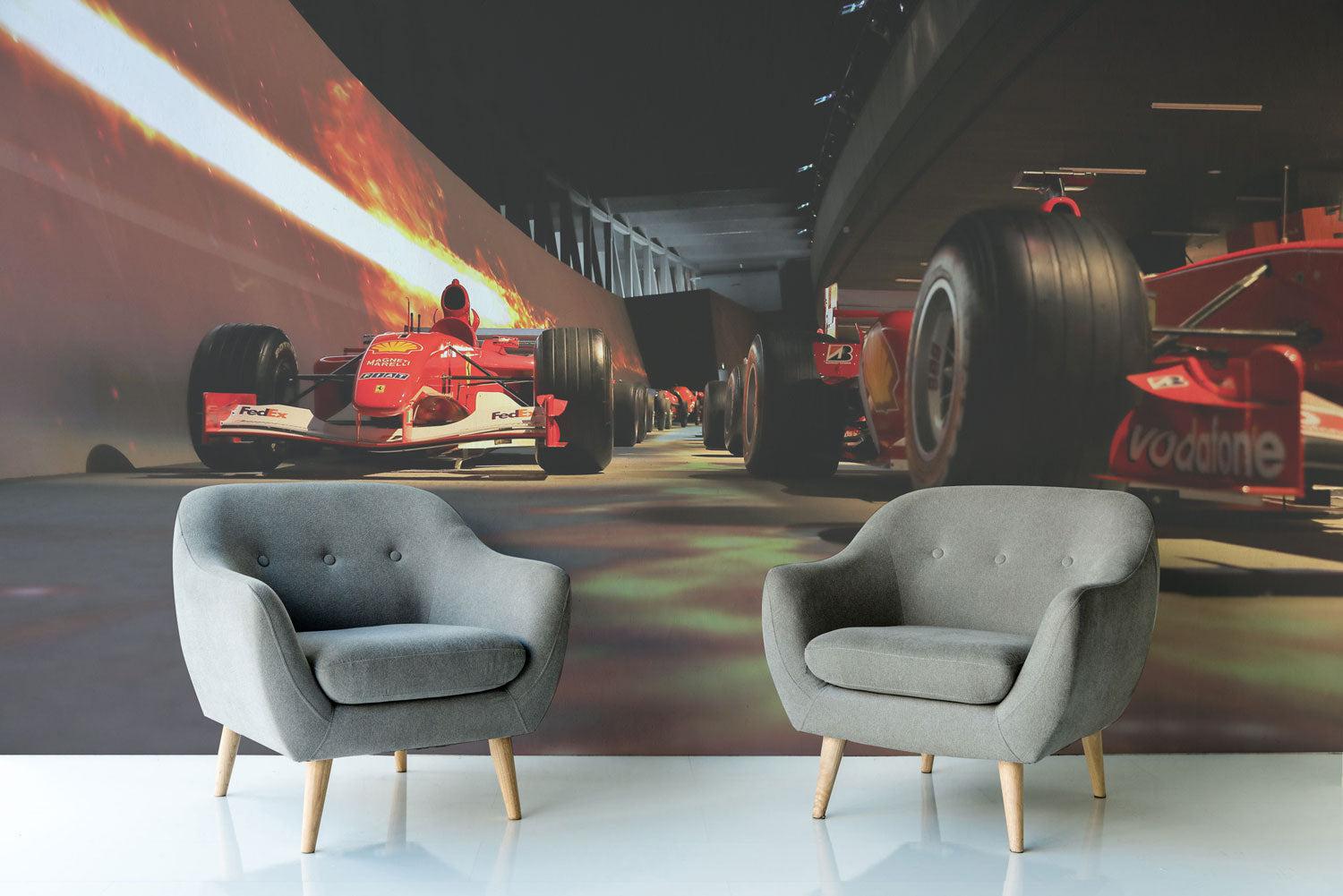 Ferrari Shop 2 Wall Mural-Wall Mural-Eazywallz