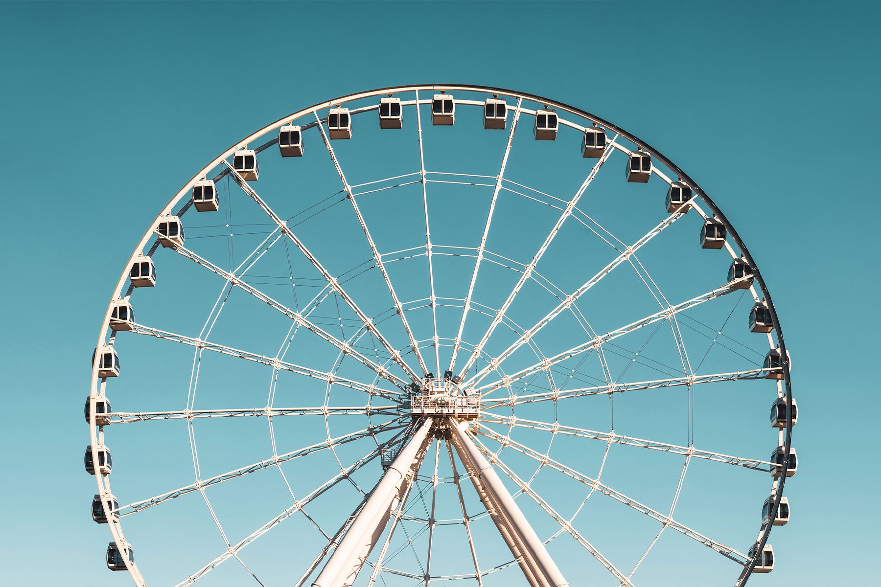 Ferris Wheel Wall Mural