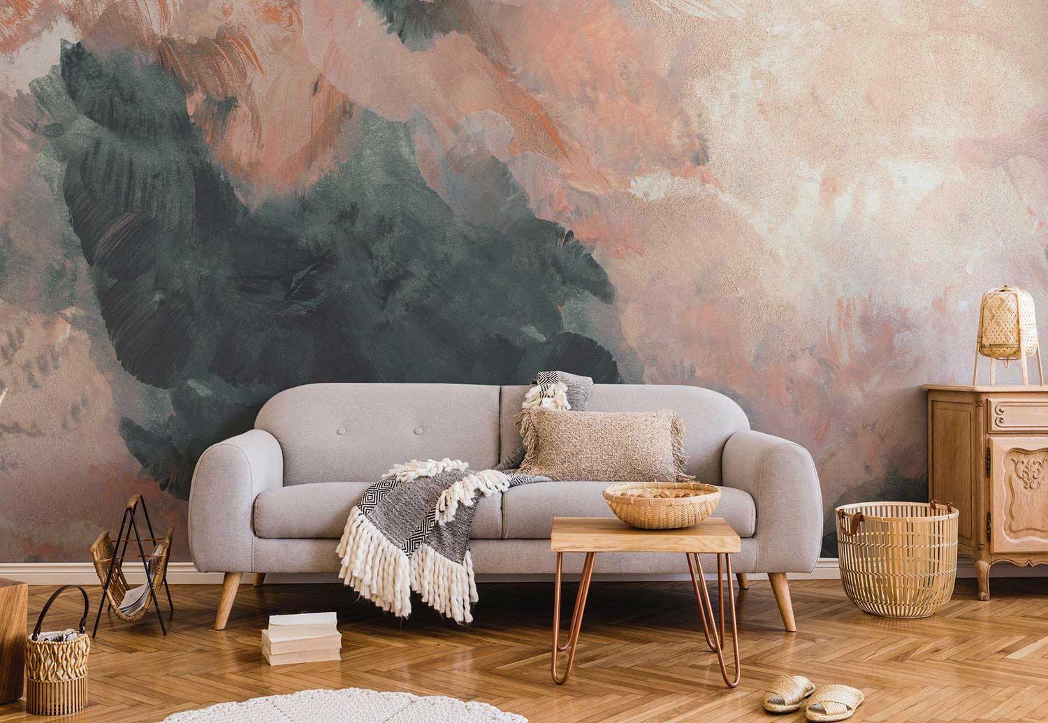 Festive Abstraction #1 Wall Mural-Wall Mural-Eazywallz