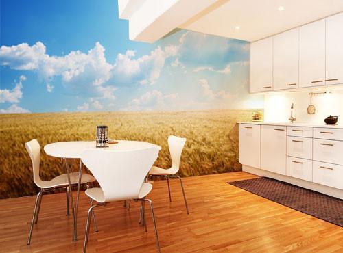 Field of Barley Wall Mural-Wall Mural-Eazywallz