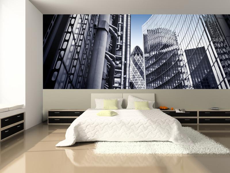 Financial District of London Wall Mural-Wall Mural-Eazywallz