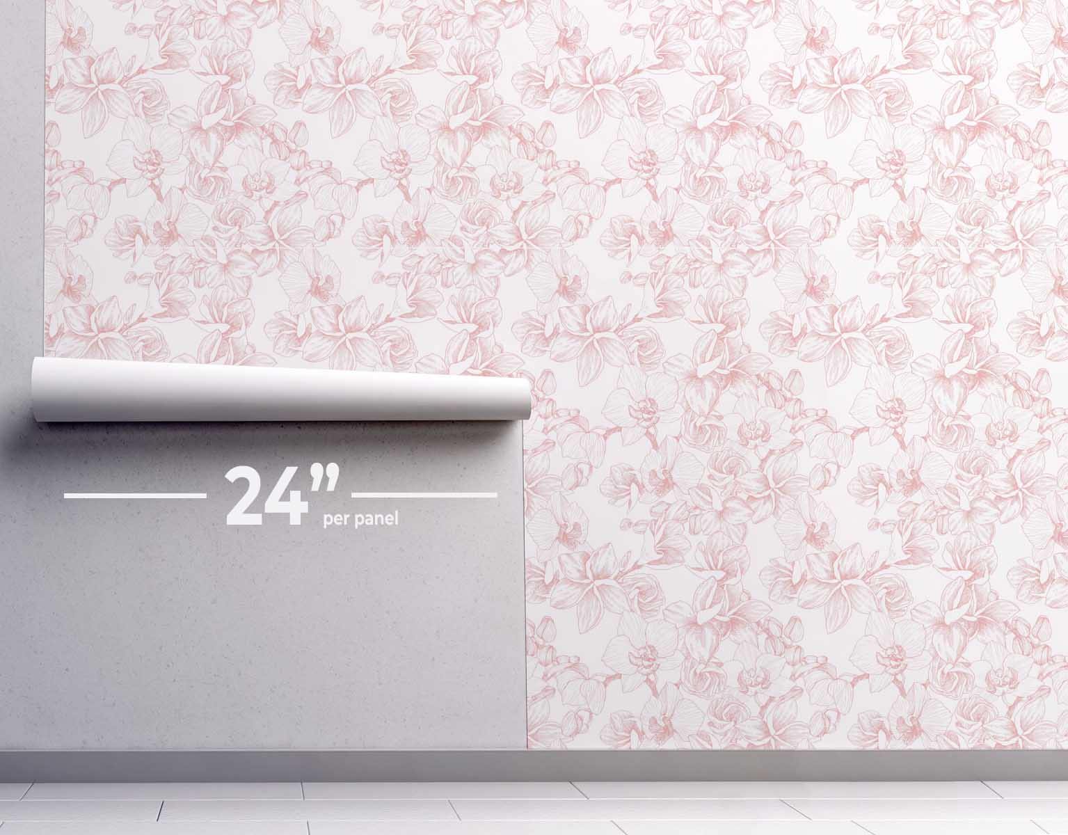 Pink Toile Wallpaper Design Ideas
