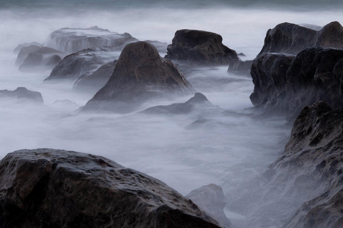 Foggy Seaside Wall Mural-Wall Mural-Eazywallz