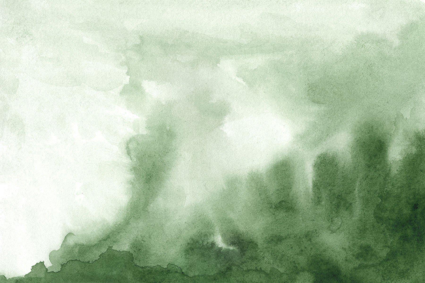 Forest Watercolour Ombre Wall Mural-Wall Mural-Eazywallz