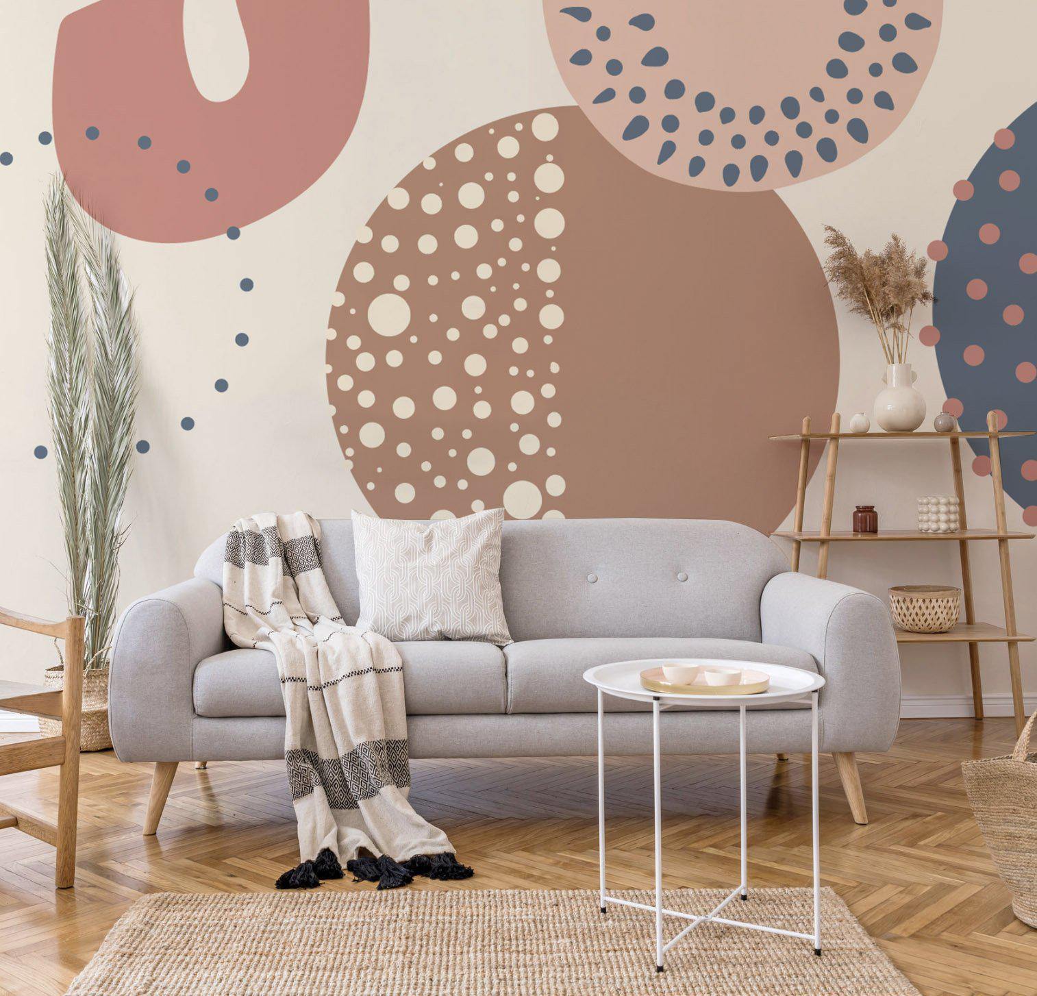 Free Form Desert Clay Wall Mural-Wall Mural-Eazywallz