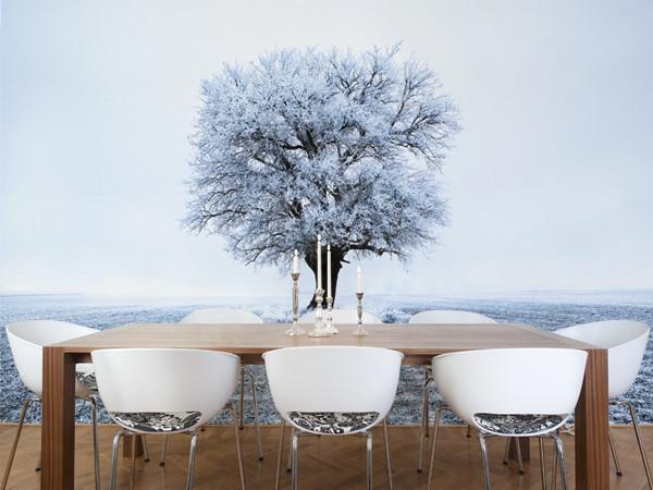 Frozen Field Wall Mural-Wall Mural-Eazywallz