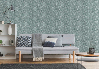 Geometric Flowers Wallpaper #320-Repeat Pattern Wallpaper-Eazywallz