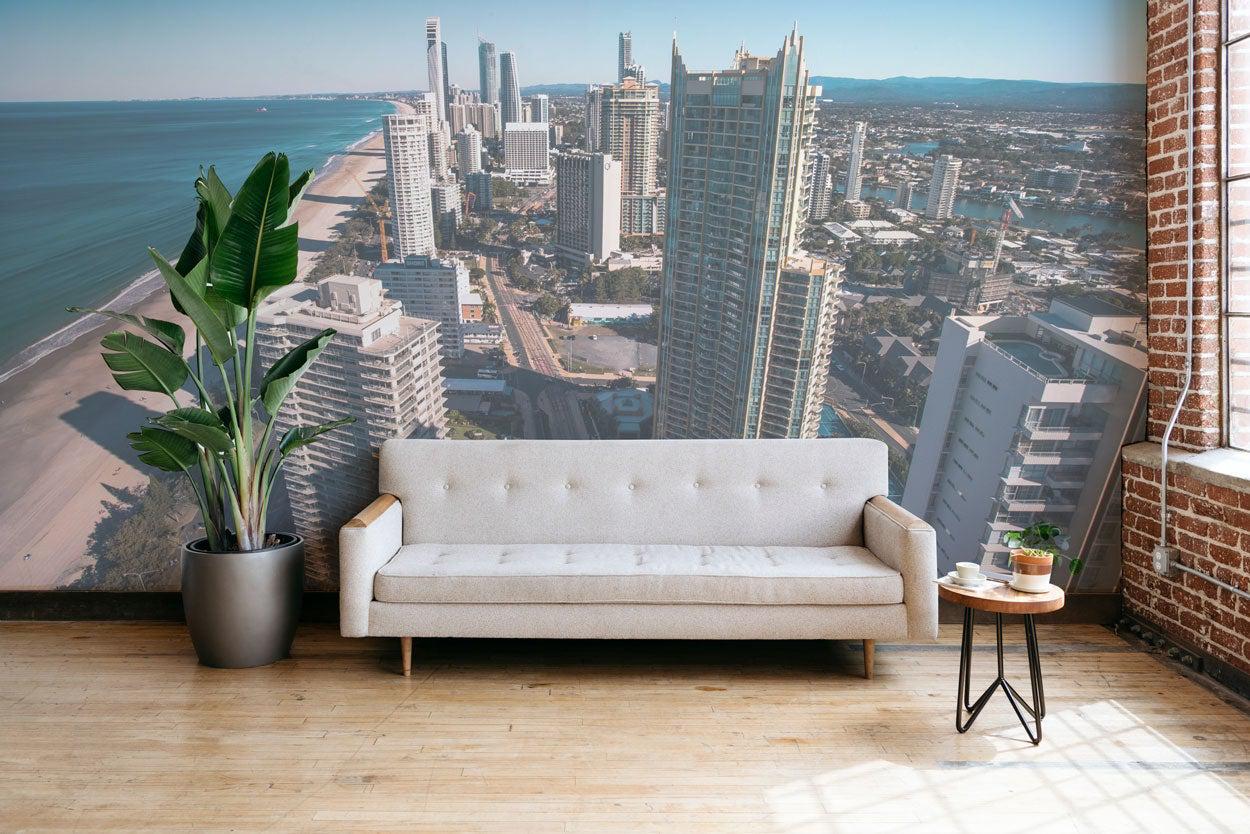 Gold Coast, Australia Wall Mural-Wall Mural-Eazywallz