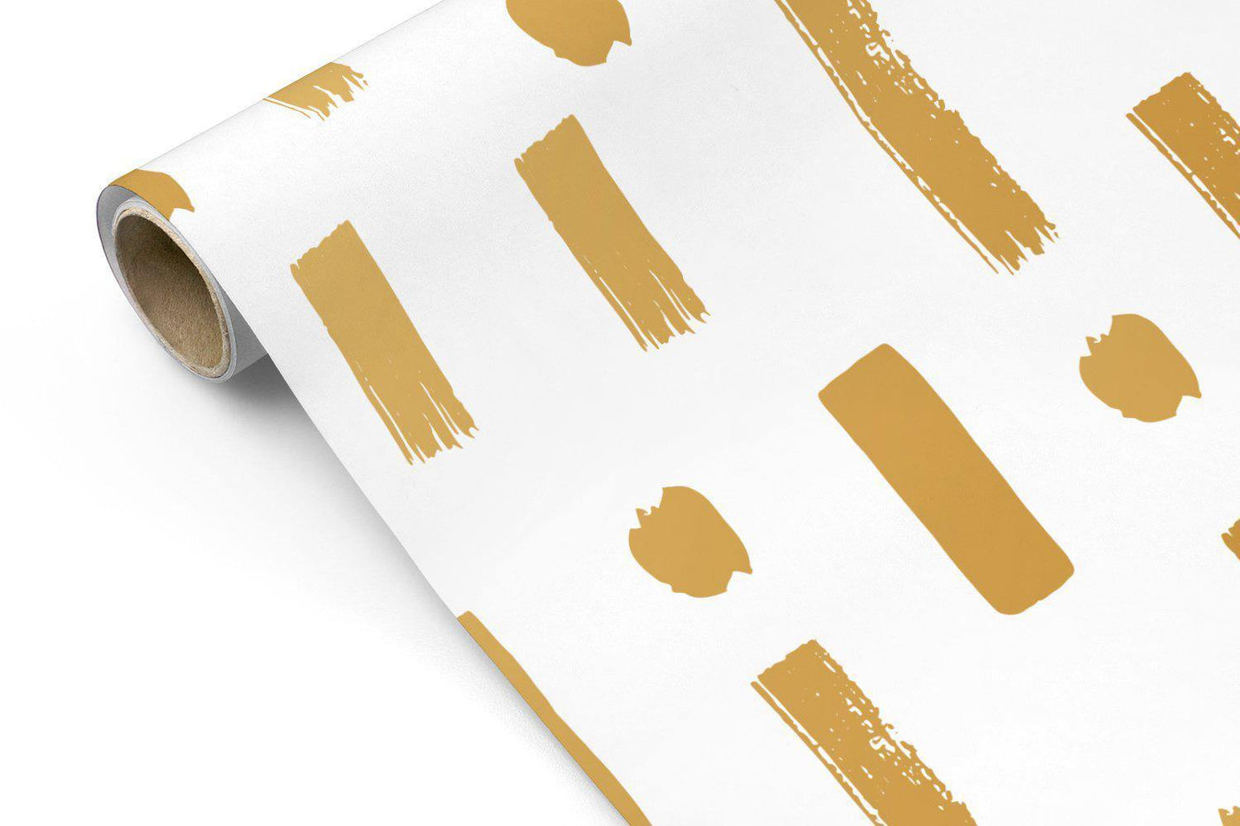 Gold Paint Strokes Wallpaper #006-Repeat Pattern Wallpaper-Eazywallz