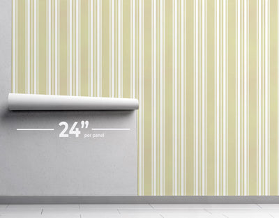 Golden Stripes Wallpaper #526-Repeat Pattern Wallpaper-Eazywallz