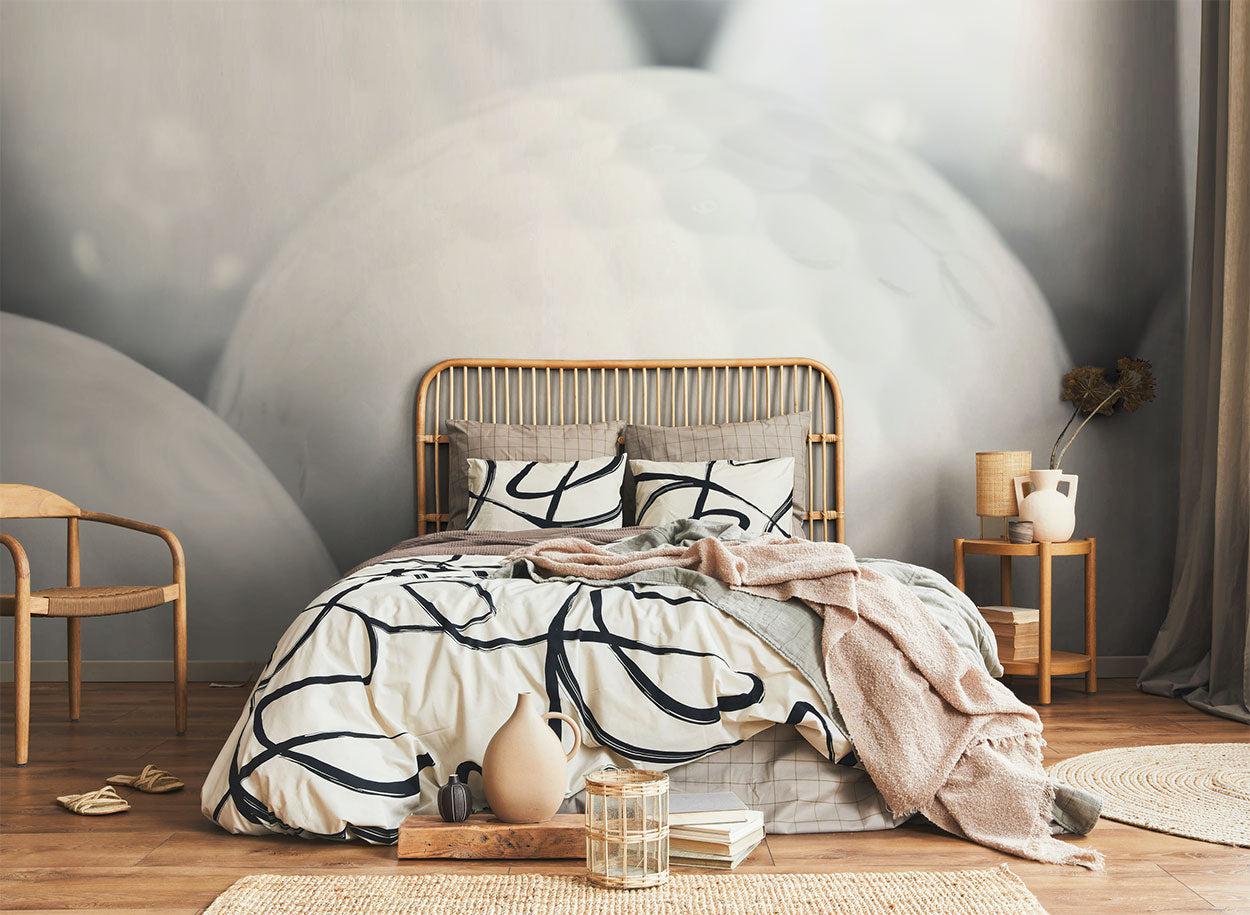 Golf Ball Closeup Wall Mural-Wall Mural-Eazywallz