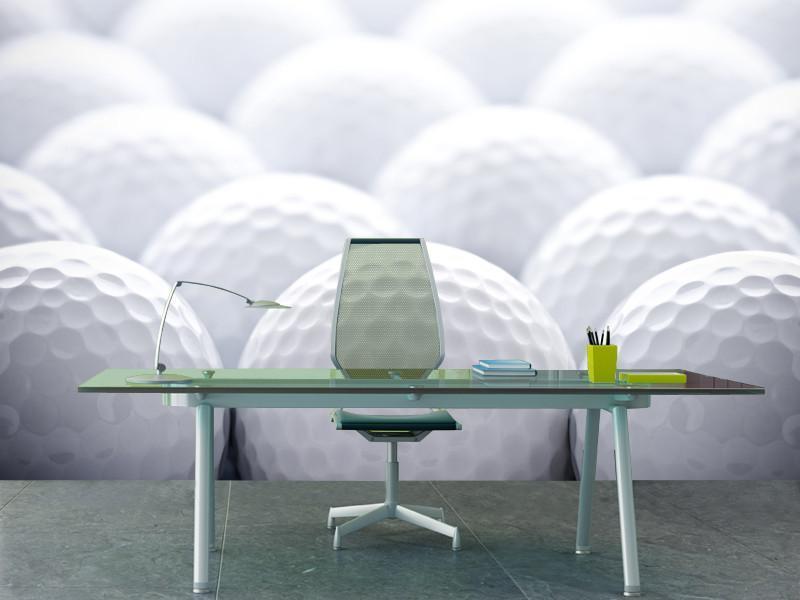 Golf balls Wall Mural-Wall Mural-Eazywallz