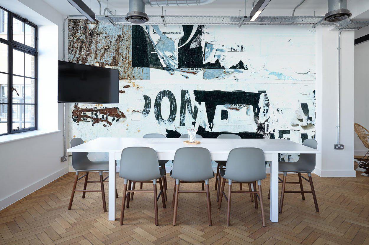 Grunge Poster 2 Mural Wallpaper-Wall Mural-Eazywallz