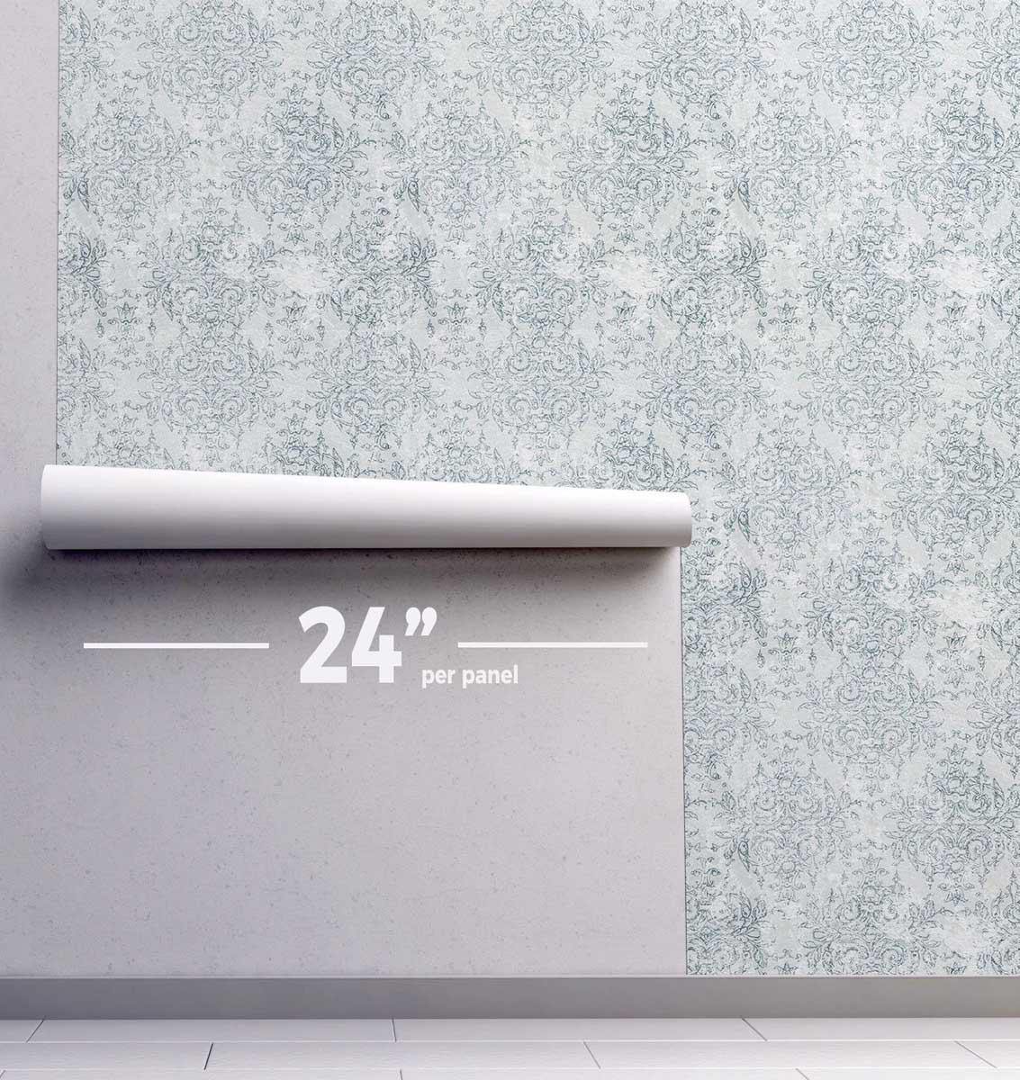 Grunge Toile Wallpaper #066-Repeat Pattern Wallpaper-Eazywallz
