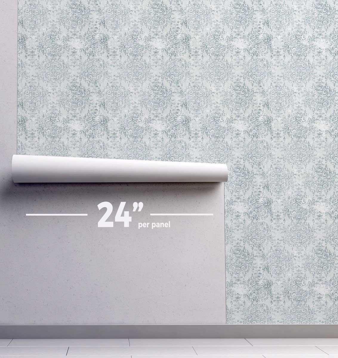 Grunge Toile Wallpaper #066-Repeat Pattern Wallpaper-Eazywallz