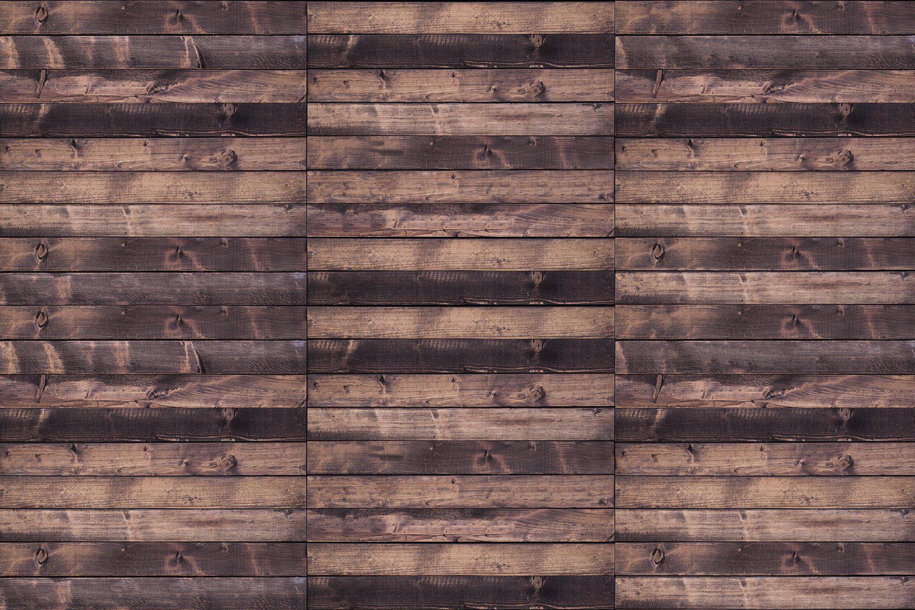 Grunge Wood Planks Wall Mural-Wall Mural-Eazywallz