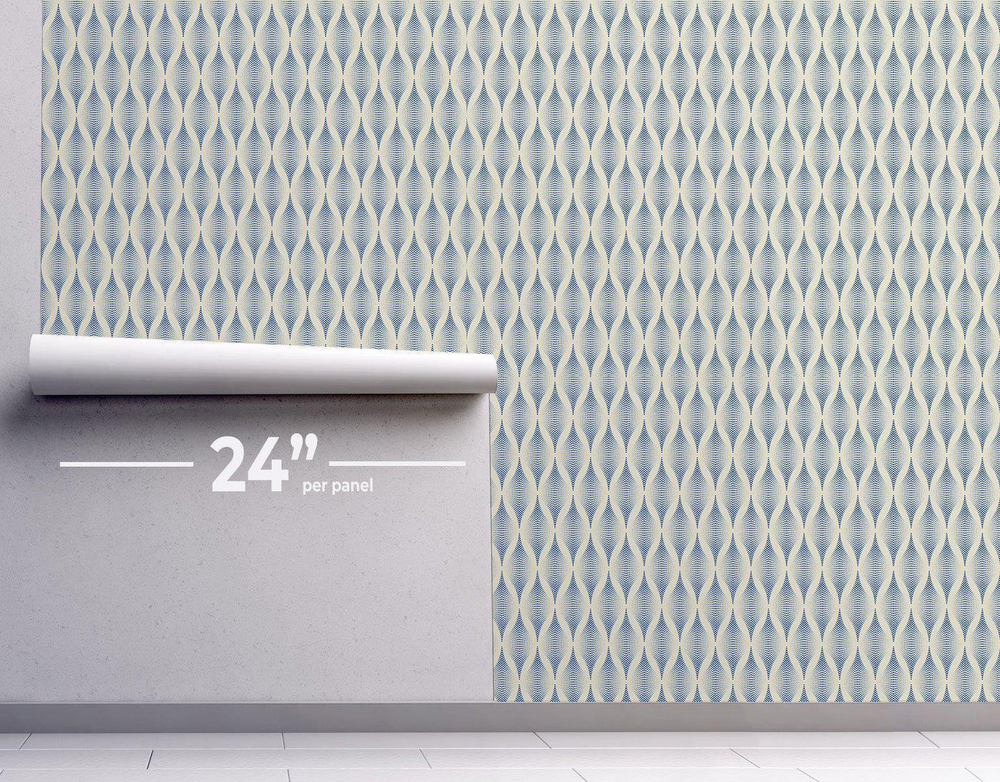 Halftone Motif Wallpaper #053-Repeat Pattern Wallpaper-Eazywallz
